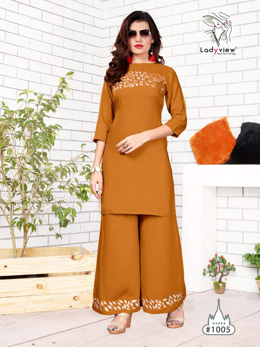 Ladyview Plazzo Point Rayon Kurtis Catalog Ladyview Plazzo Point Rayon Kurtis Catalog